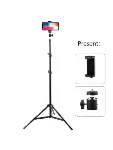 7 Foot Photography Tripod Light Stand | With Adjustable Height Durable Build