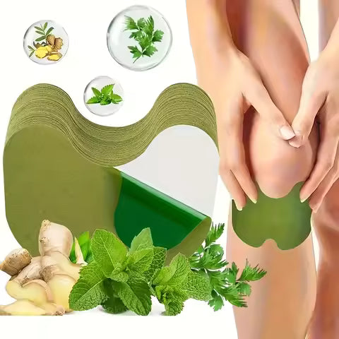 Herbal Knee Pain Relief Patch Heat Therapy For Joint And Muscle Comfort